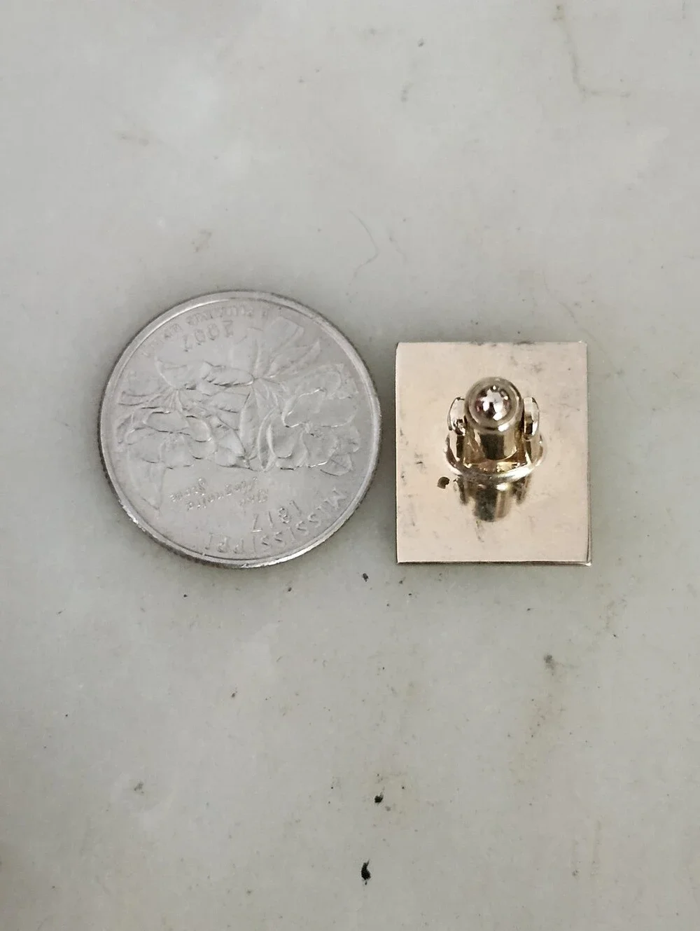 Vtg Monogram 'A' Silver-Tone Cufflinks